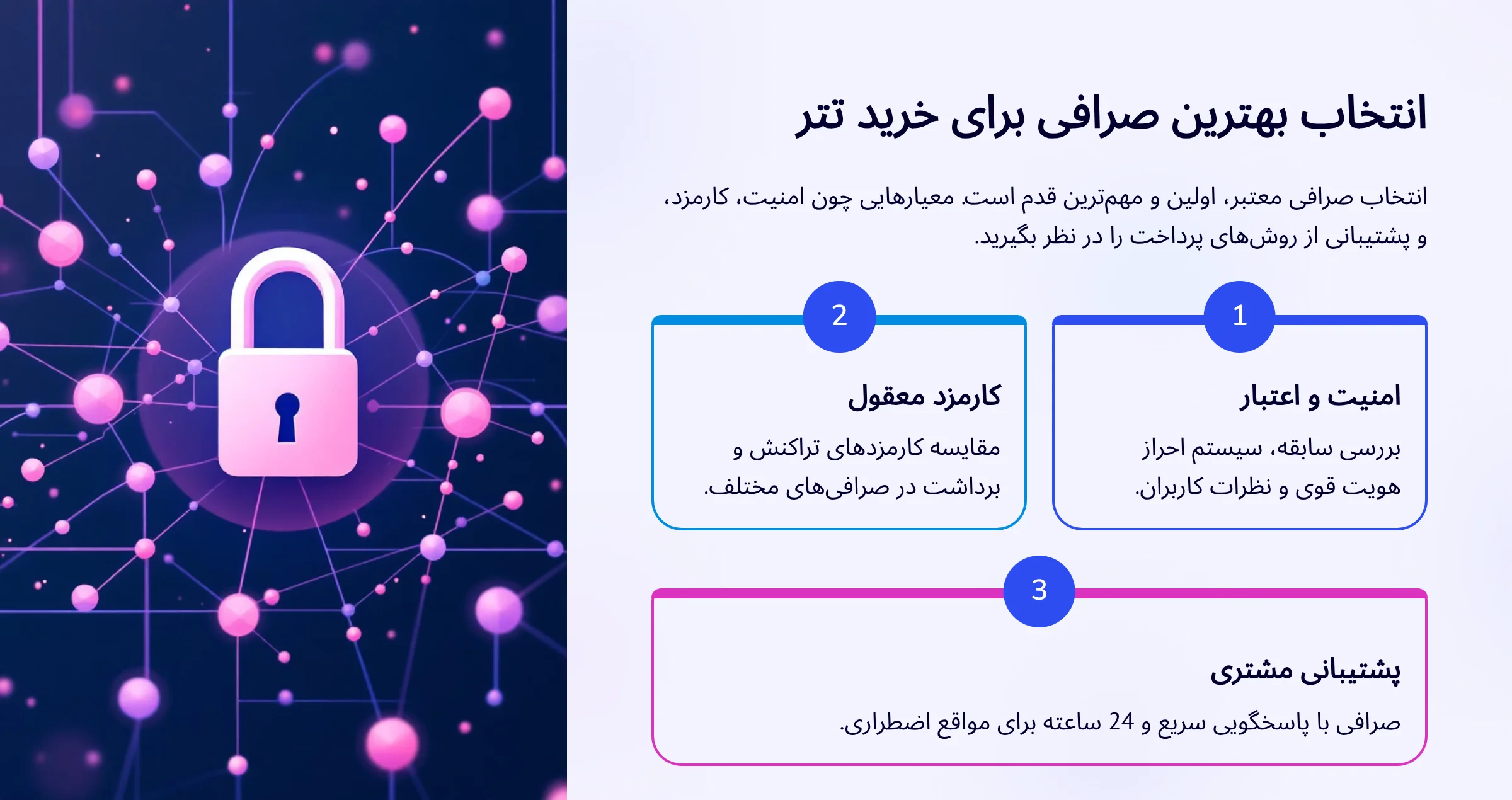 انتخاب بهترین صرافی برای خرید تتر
