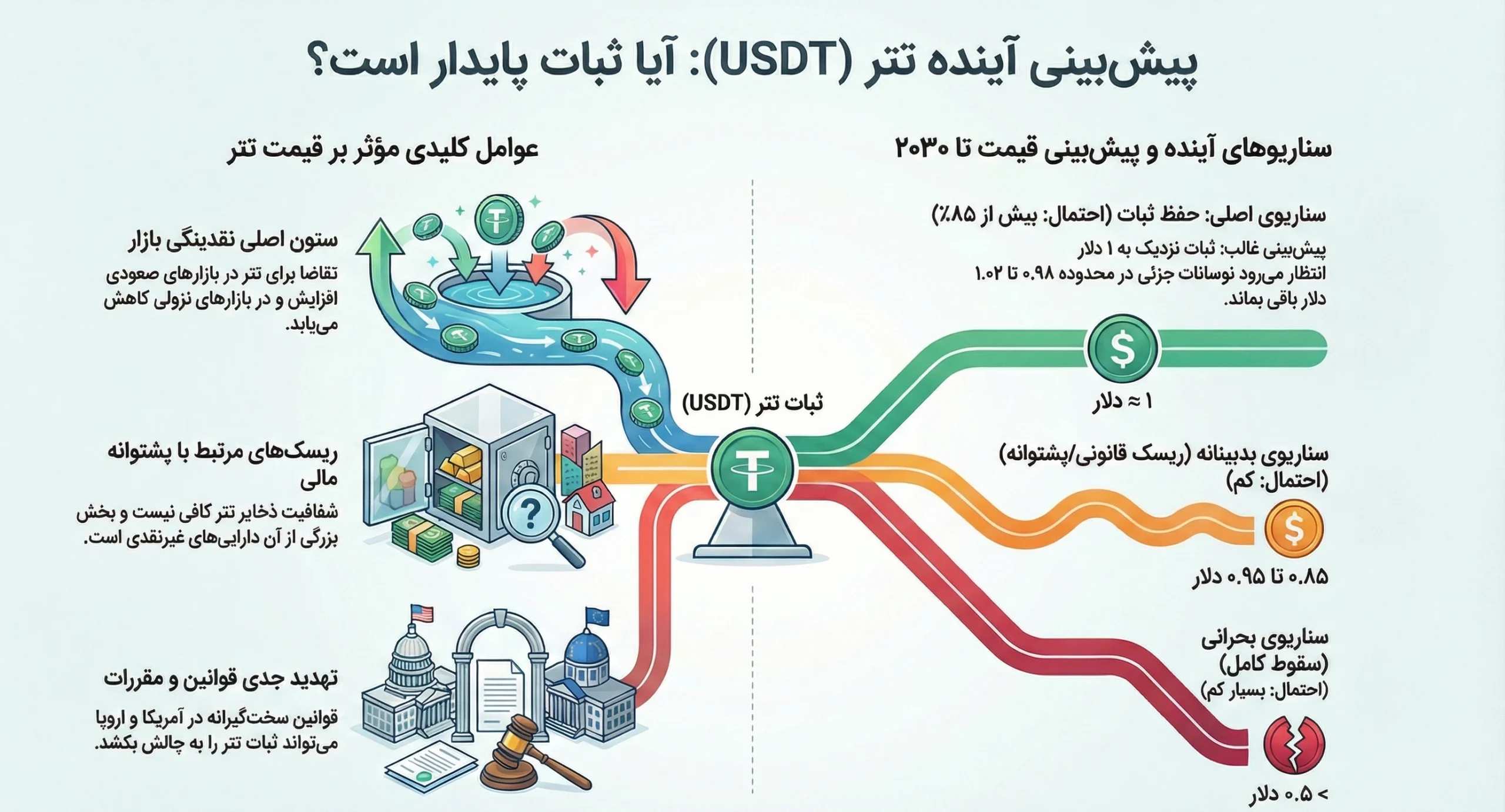 پیش‌ بینی ارز تتر
