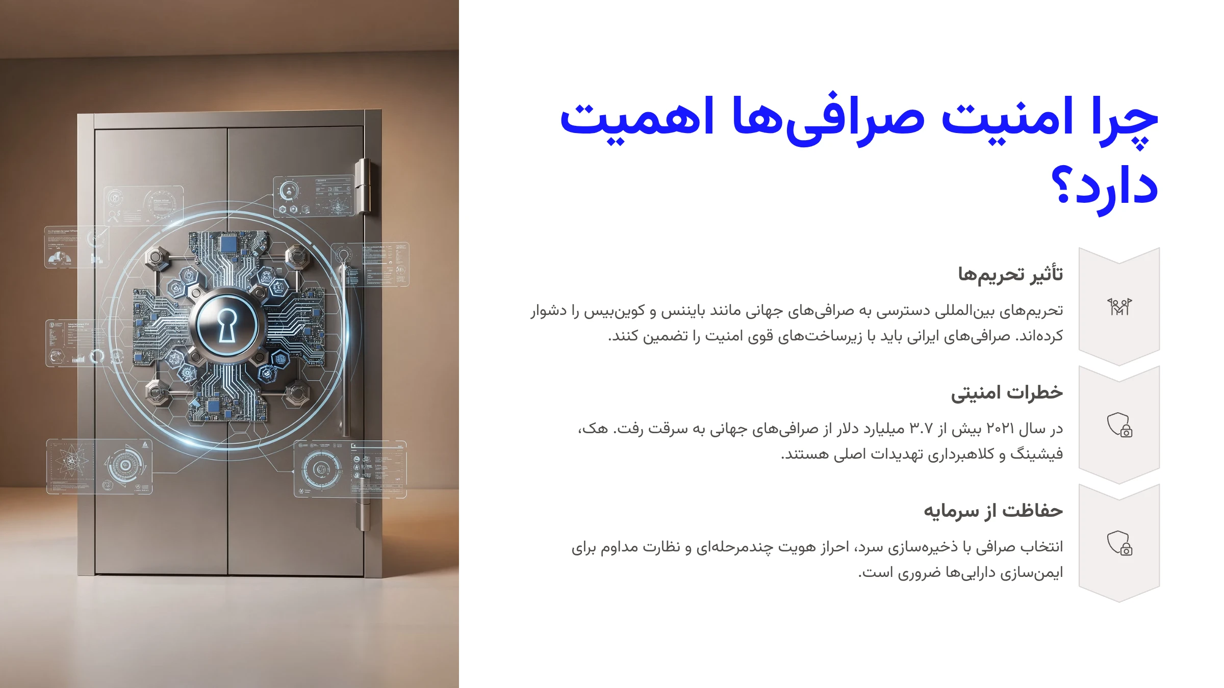 چرا امنیت صرافی‌ها اهمیت دارد؟