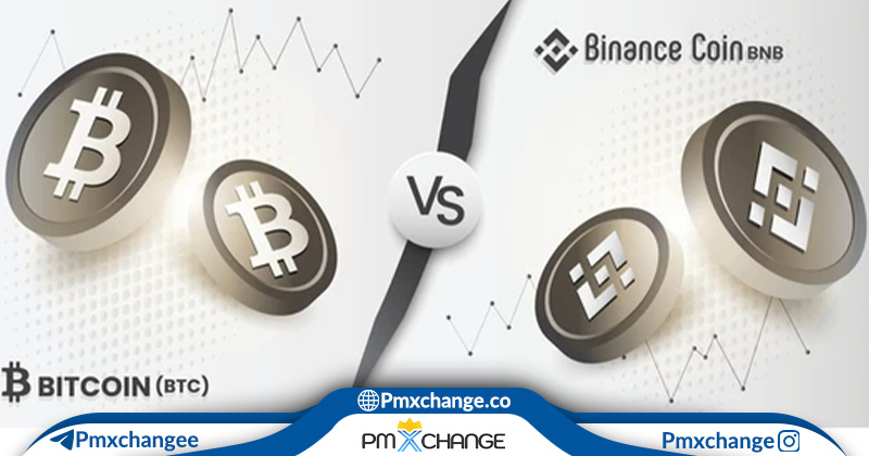 مقایسه بایننس کوین و بیت کوین