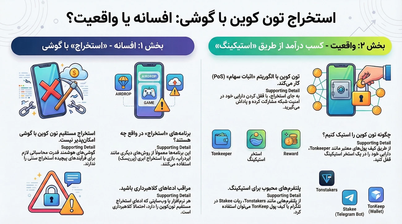استخراج تون کوین با گوشی: راهنمای جامع