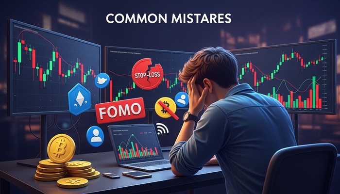 اشتباه رایج تریدرهای تازه کار