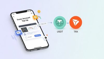 شارژ حساب فارکس با تتر و ترون